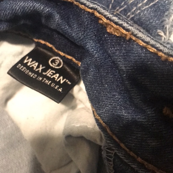 WAX JEANS Women's Distressed Denim Skinny Jeans - Picture 4 of 4